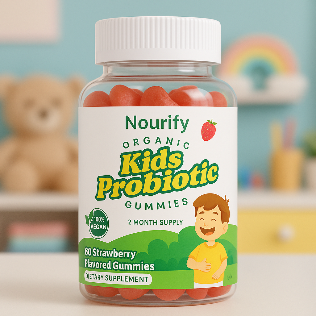 Nourify - Organic Kids Probiotic Gummies