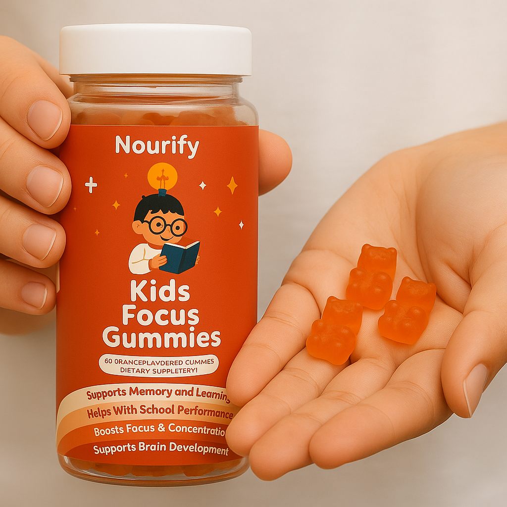 Nourify - Gomitas para la concentración infantil